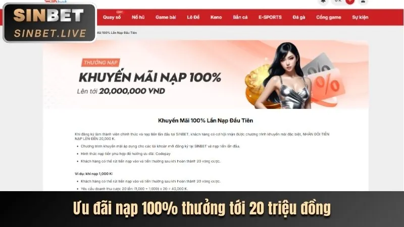 Hoàn trả hàng ngày slot game